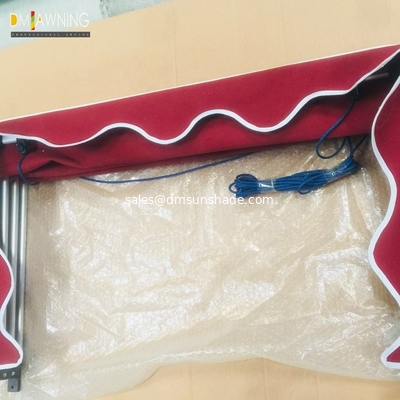 Window Dome Window Awnings French Dutch Canopy Waterproof Aluminium Retractable