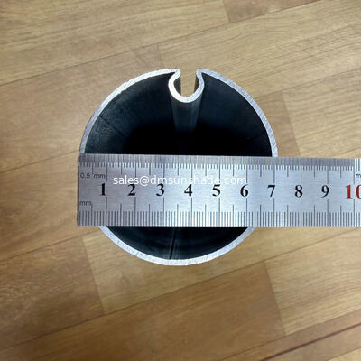 Heavy-Duty 70mm OD × 2.0mm Steel Pipe, 8 Meters Integral for Outdoor Awnings